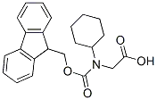 Molecular Structure of 198543-96-3 (Fmoc-D-Chg-OH)
